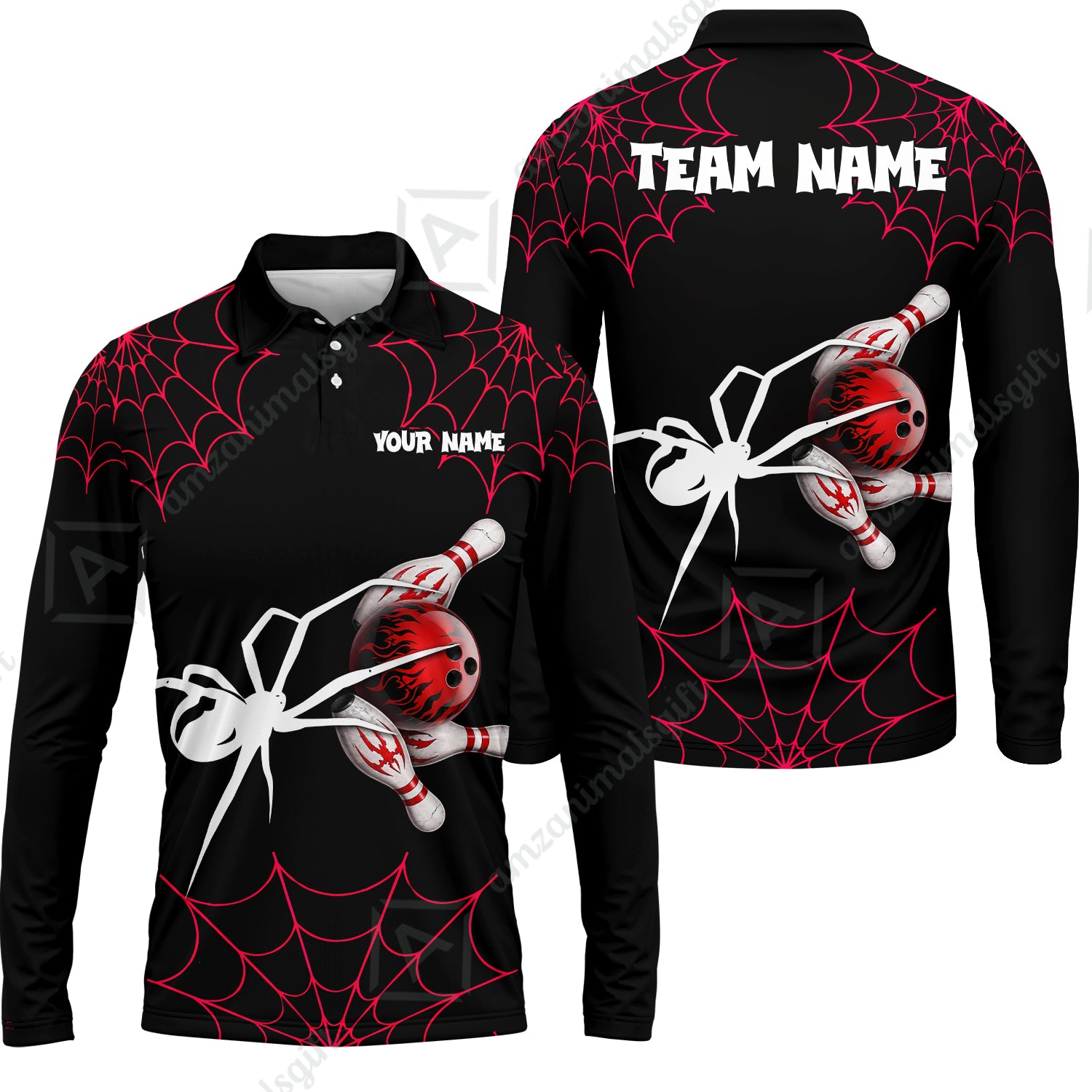 Long Sleeve Polo Shirt||