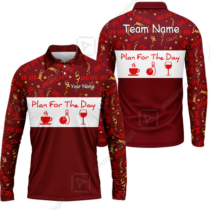 Long Sleeve Polo Shirt||