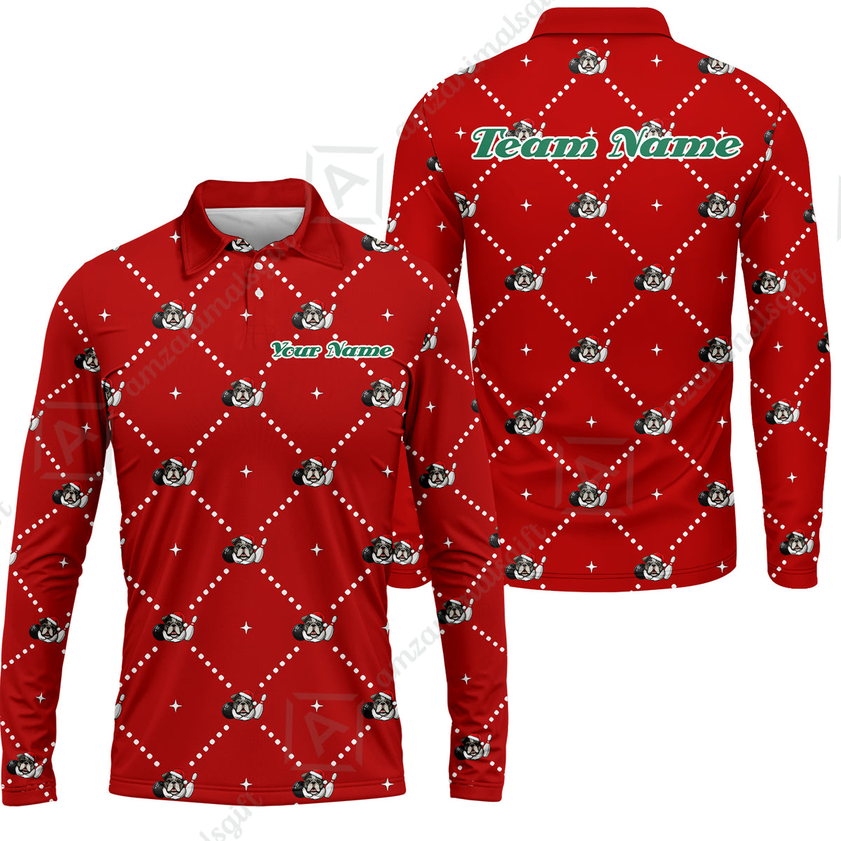 Long Sleeve Polo Shirt||