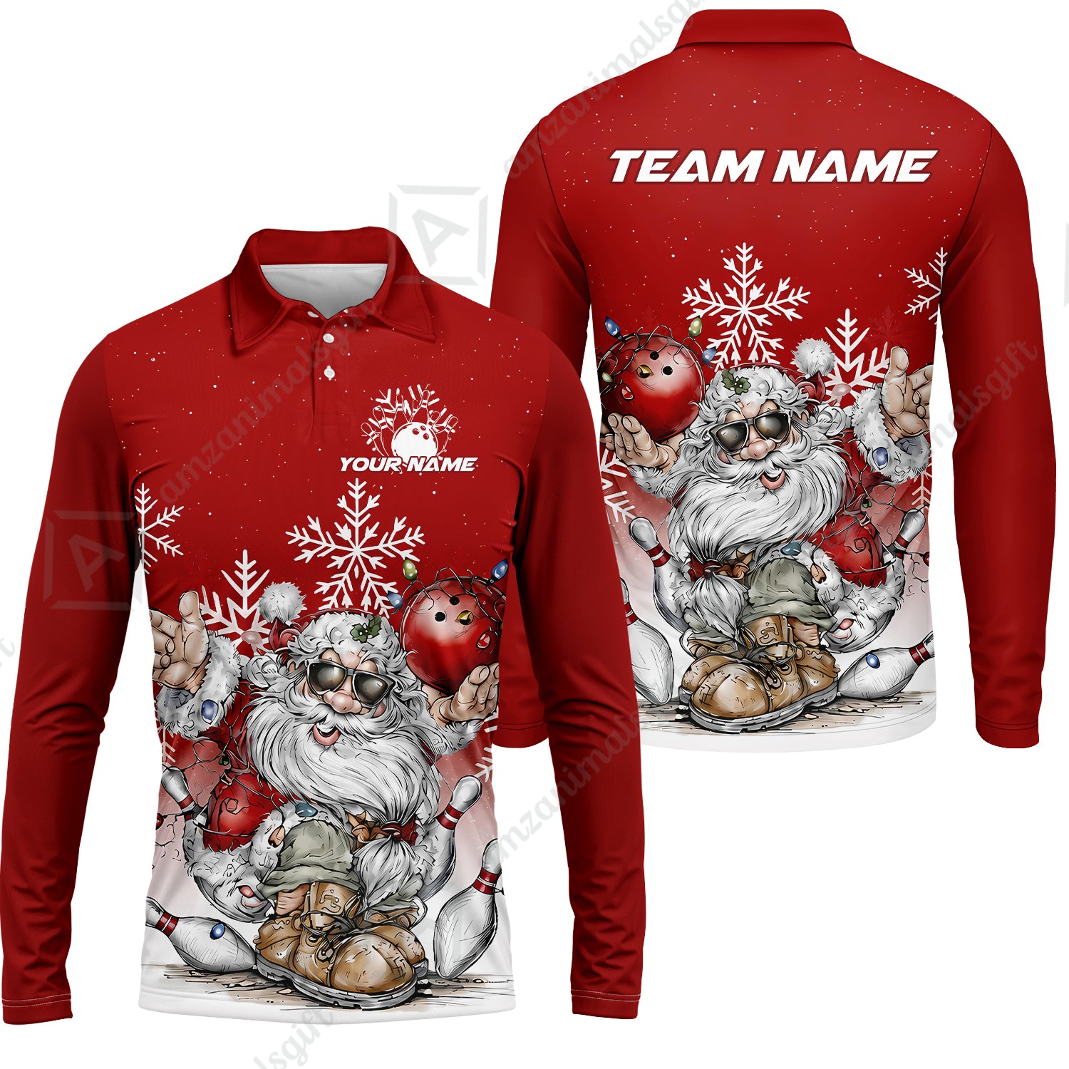Long Sleeve Polo Shirt||