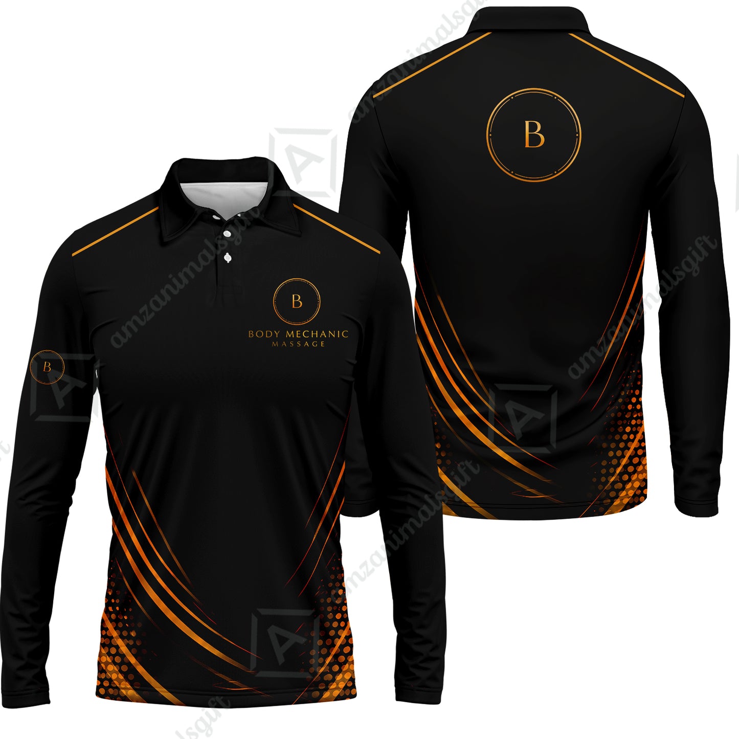 Long Sleeve Polo Shirt||