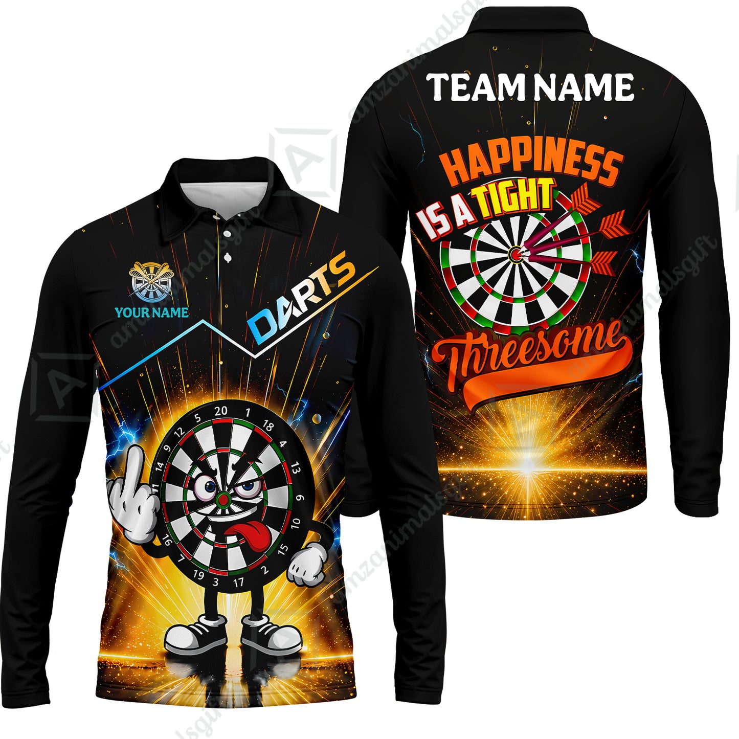 Long Sleeve Polo Shirt||