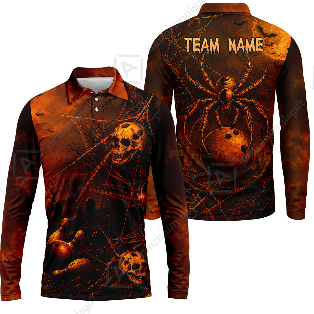 Long Sleeve Polo Shirt||