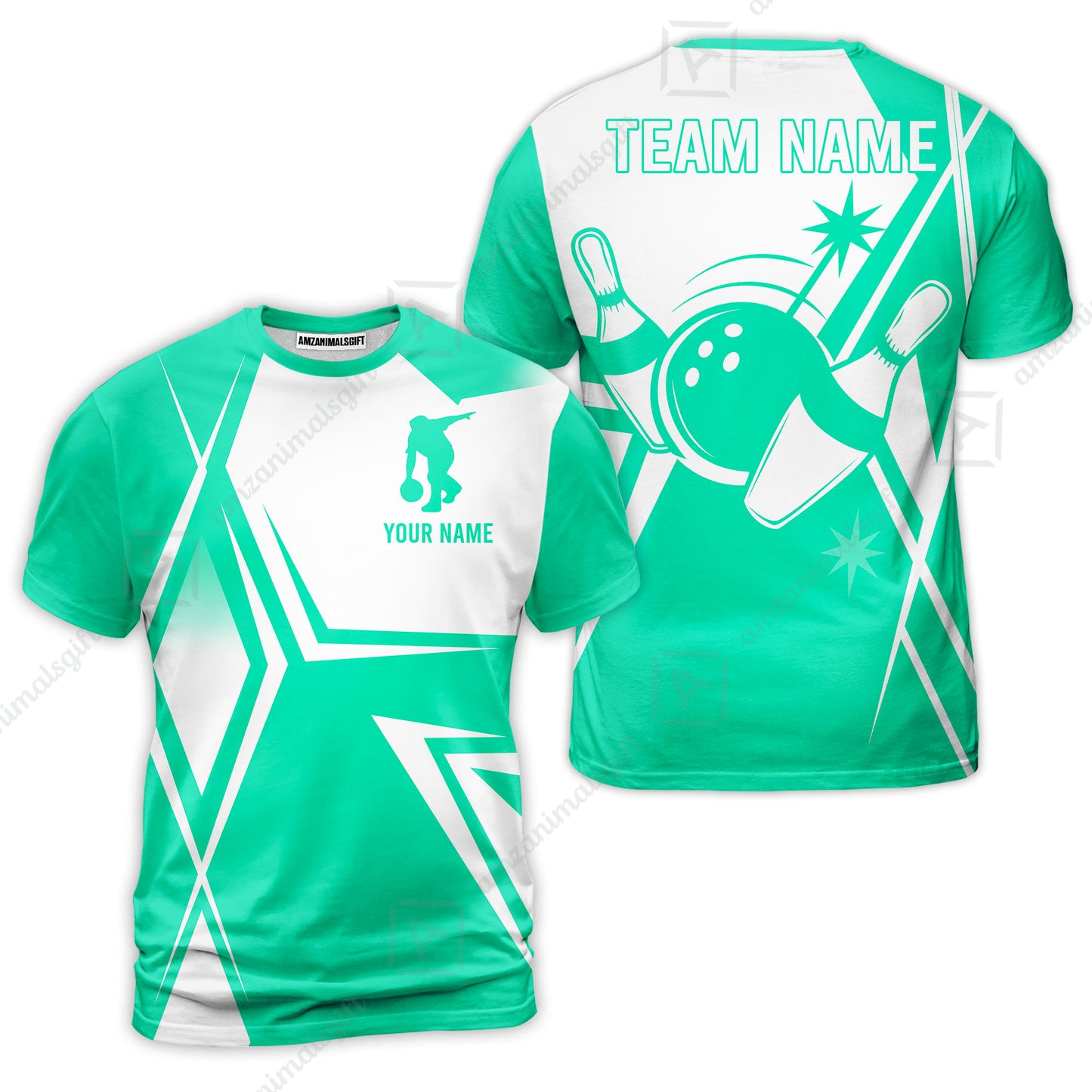 Custom Bowling Team Jersey, Bowling Player Jersey Multicolor Polo Quarter-Zip Shirts, Custom Bowling Uniforms Jerseys, Custom Name And Team Name