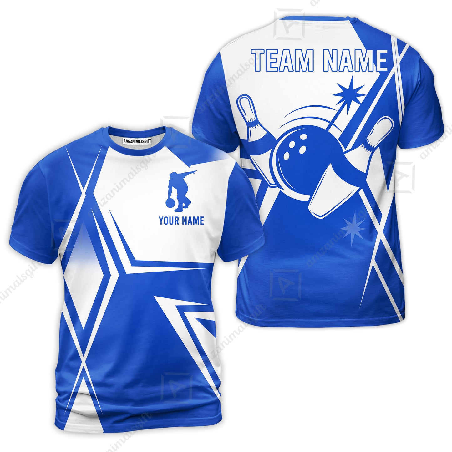 Custom Bowling Team Jersey, Bowling Player Jersey Multicolor Polo Quarter-Zip Shirts, Custom Bowling Uniforms Jerseys, Custom Name And Team Name