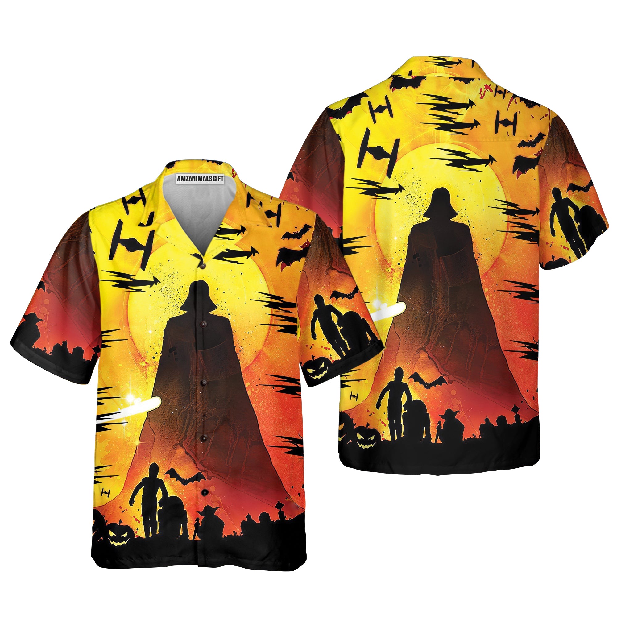 Star Wars Darth Vader Halloween Hawaiian Shirt - Gift For Family, Friends