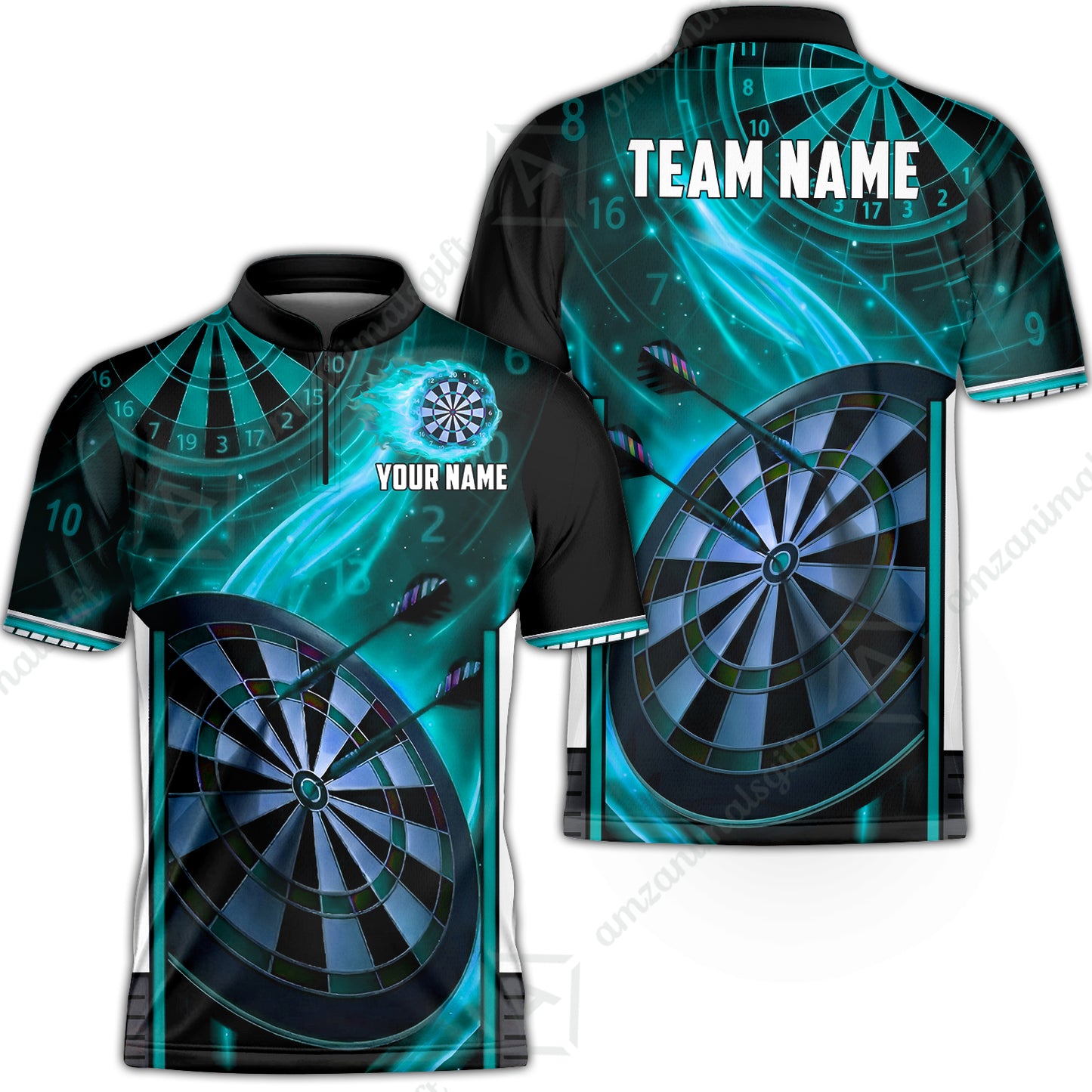 Custom Darts Team Jersey, Personalized Galaxy Darts Team Shirt For Players With Name & Team Name
