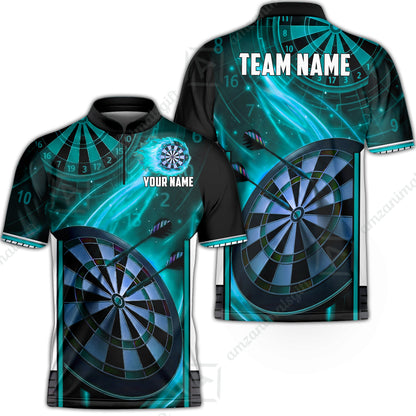 Custom Darts Team Jersey, Personalized Galaxy Darts Team Shirt For Players With Name & Team Name