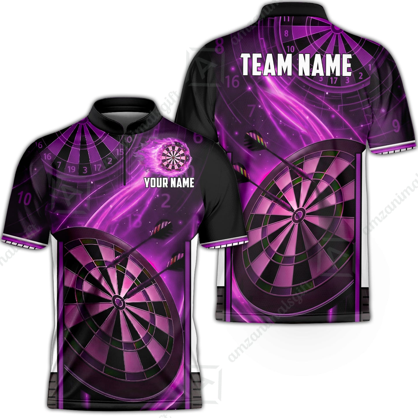 Custom Darts Team Jersey, Personalized Galaxy Darts Team Shirt For Players With Name & Team Name