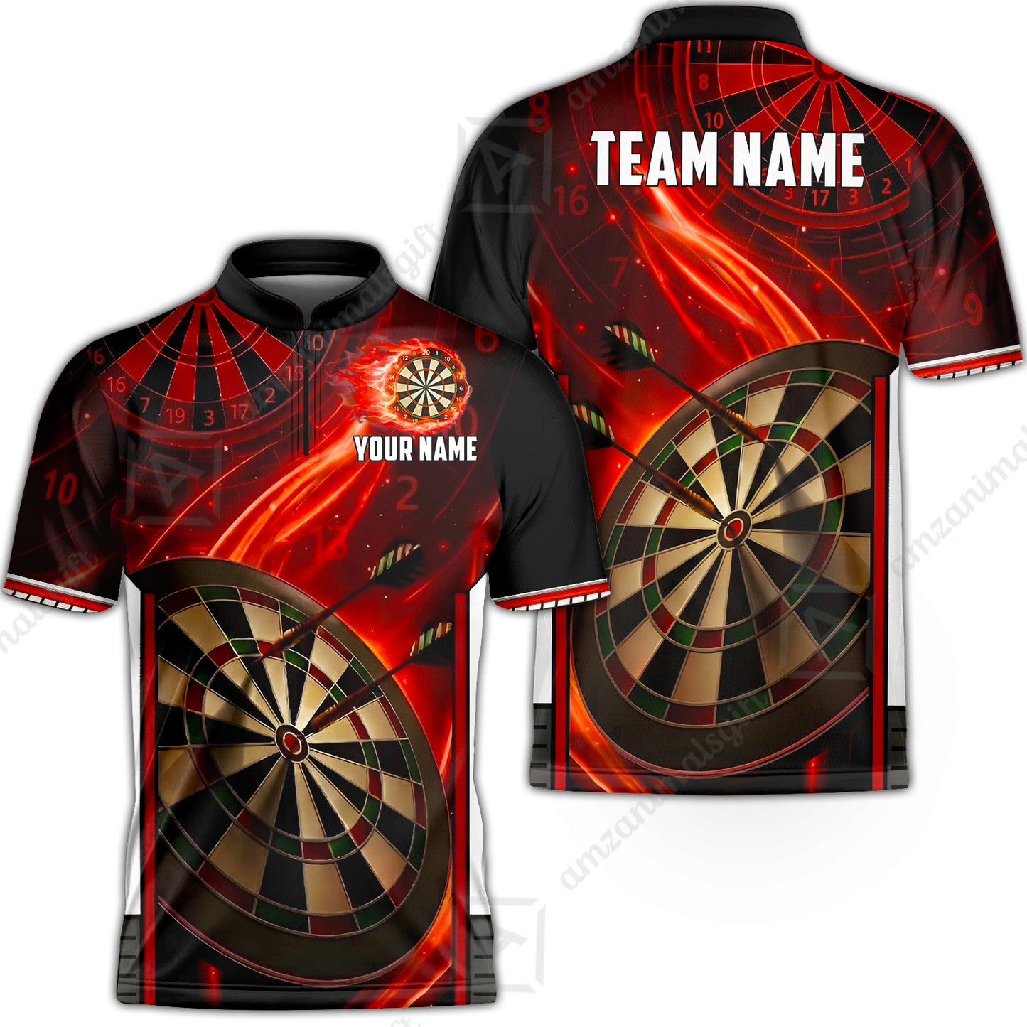 Custom Darts Team Jersey, Personalized Galaxy Darts Team Shirt For Players With Name & Team Name