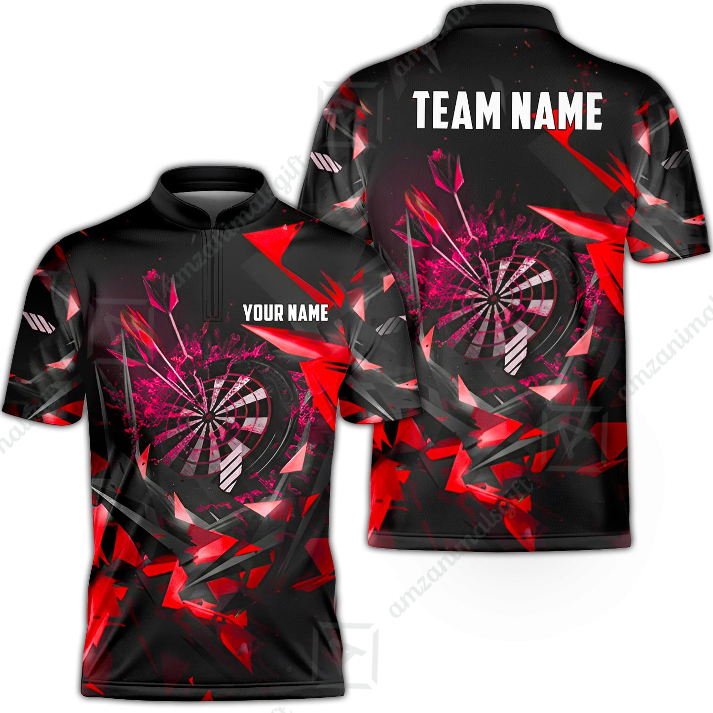 Custom Darts Team Jersey, Personalized Fury Dart Jersey Shirt For Players With Name & Team Name