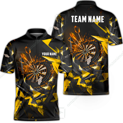 Custom Darts Team Jersey, Personalized Fury Dart Jersey Shirt For Players With Name & Team Name