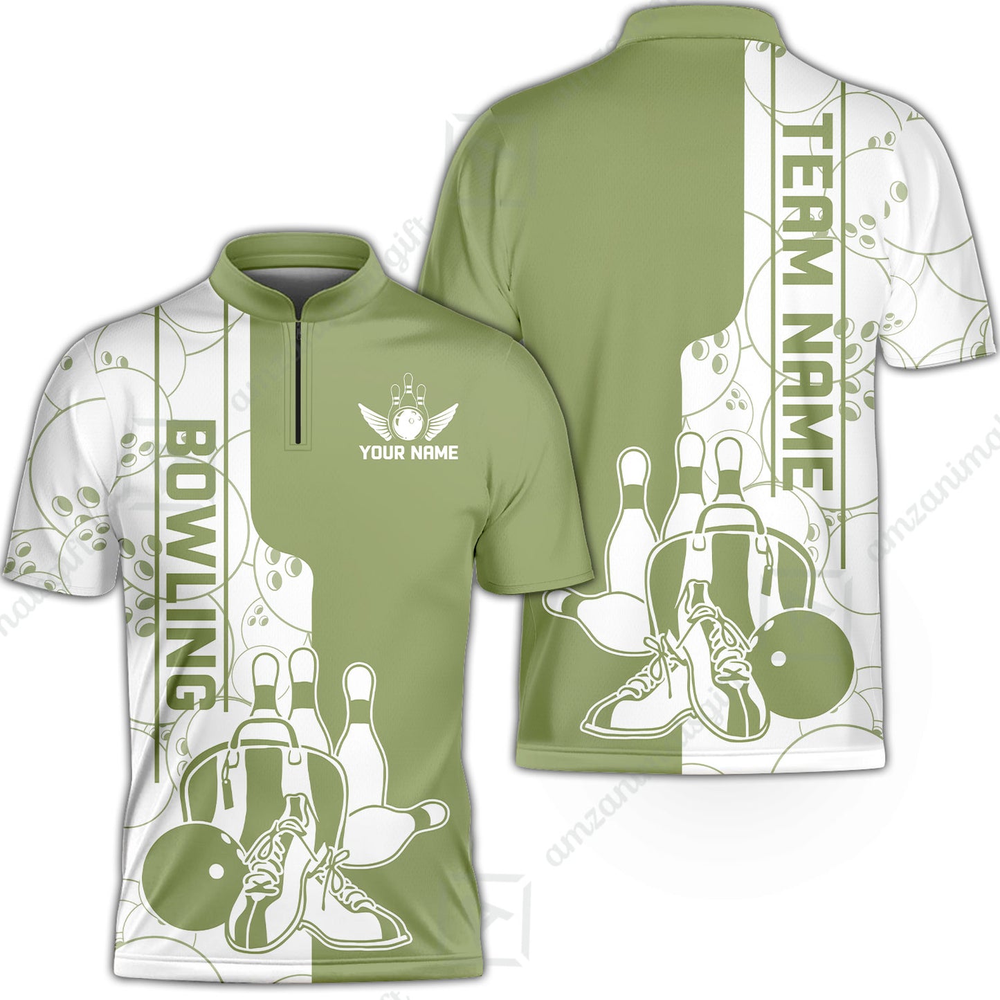 Custom Bowling Team Jersey Bowling Shoes Polo Shirts, Bowling Team Uniforms, Personalized Name And Team Name