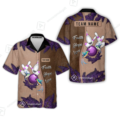 Custom Christian Faith Bowling Jersey Polo Shirt, Custom Christian Faith Bowling Jersey Team Shirt For Players With Name & Team Name