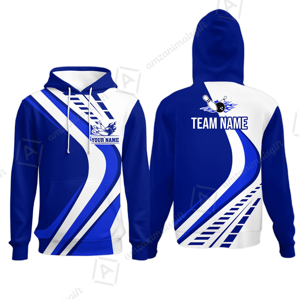 Customize Your Name, Team Name Bowling Jersey, Bowling Team Jersey Multicolor Polo Quarter-Zip Shirts, Custom Bowling Uniforms Jerseys