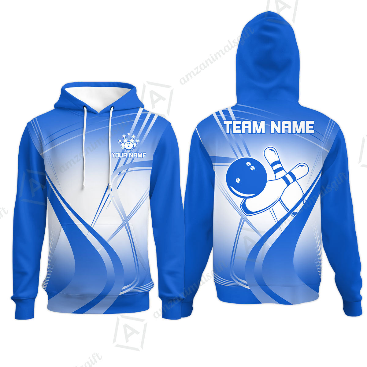 Customized Bowling Hoodie, Custom Bowling Uniform Hoodie, Multicolor Team Style Jersey for Bowlers
