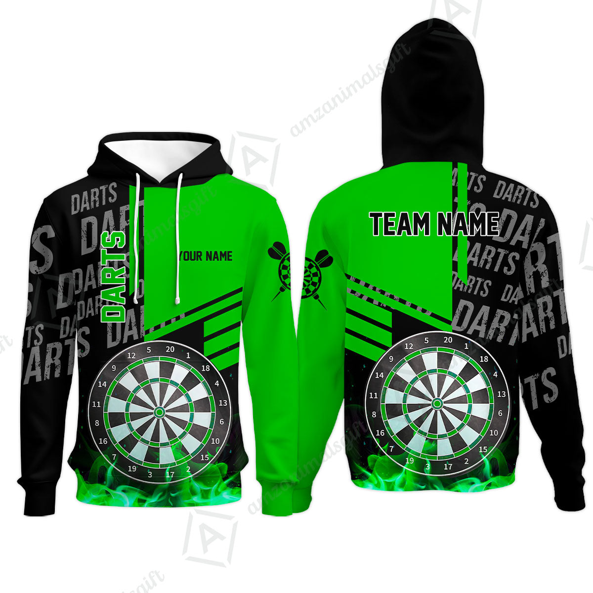 Custom Fire Darts Men Polo Team Shirts, Custom Darts League Team Jersey Polo , Custom Darts Team Jerseys Uniform