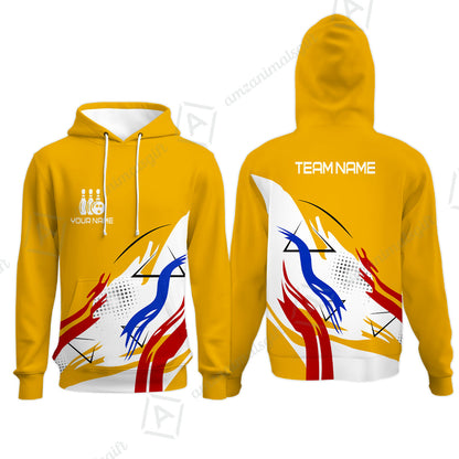 Customize Name, Team Name Bowling Jersey, Bowling Team Jersey Multicolor Polo Quarter-Zip Shirts, Custom Bowling Uniforms Jerseys