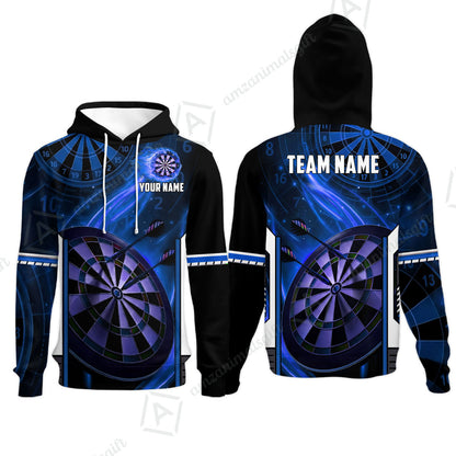 Custom Darts Team Jersey, Personalized Galaxy Darts Team Shirt For Players With Name & Team Name
