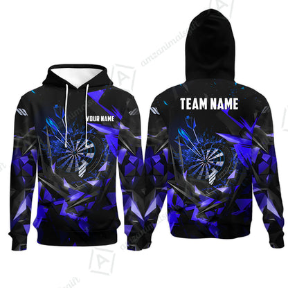 Custom Darts Team Jersey, Personalized Fury Dart Jersey Shirt For Players With Name & Team Name