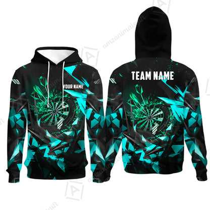 Custom Darts Team Jersey, Personalized Fury Dart Jersey Shirt For Players With Name & Team Name