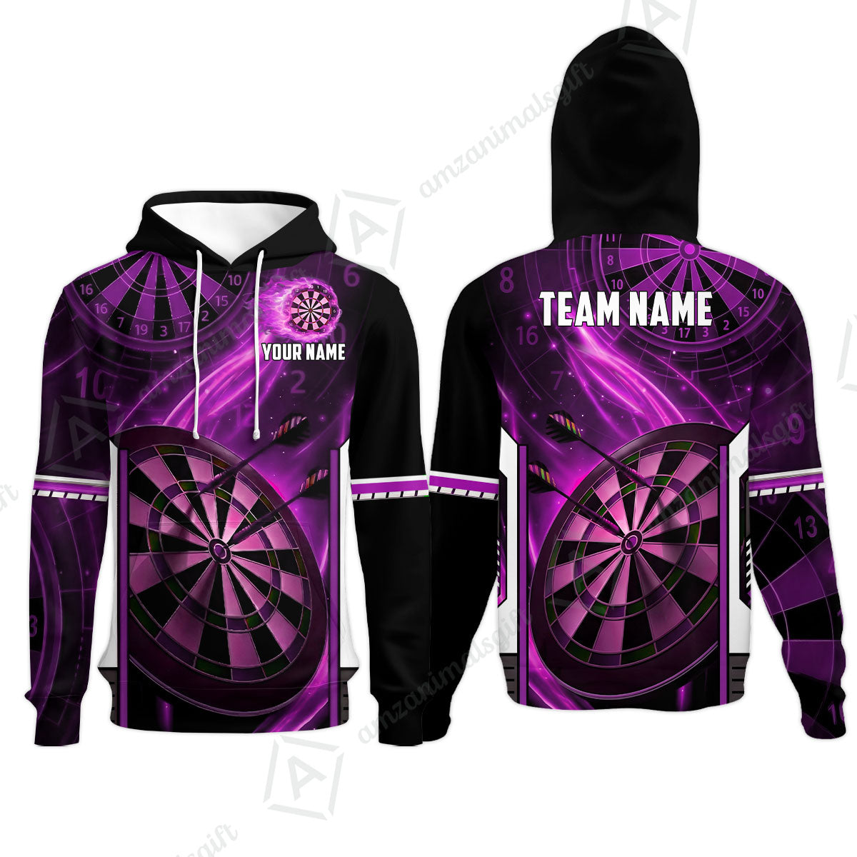 Custom Darts Team Jersey, Personalized Galaxy Darts Team Shirt For Players With Name & Team Name