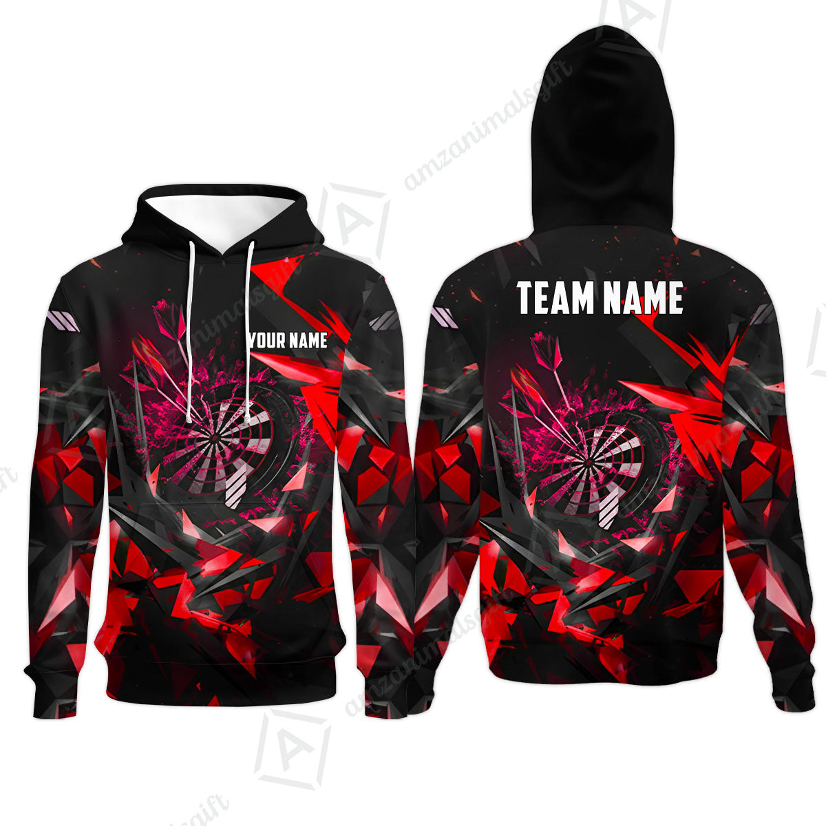 Custom Darts Team Jersey, Personalized Fury Dart Jersey Shirt For Players With Name & Team Name