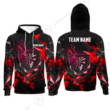 Custom Darts Team Jersey, Personalized Fury Dart Jersey Shirt For Players With Name & Team Name