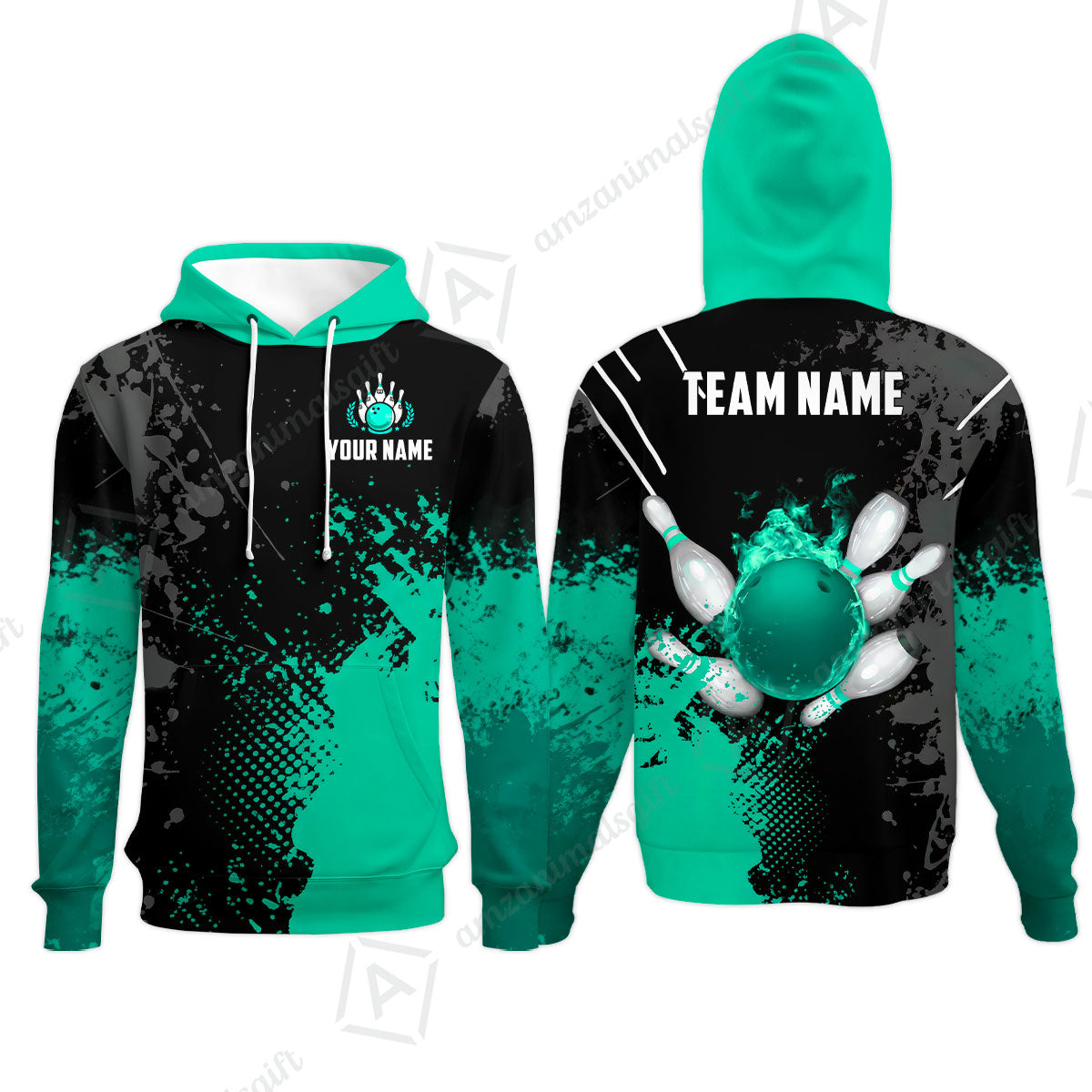 Custom Bowling Jersey Polo Shirt, Fire Ball Bowling, Custom Bowling Jersey Team Shirt For Players With Name & Team Name