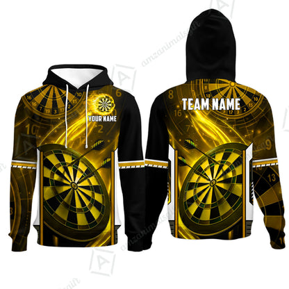 Custom Darts Team Jersey, Personalized Galaxy Darts Team Shirt For Players With Name & Team Name