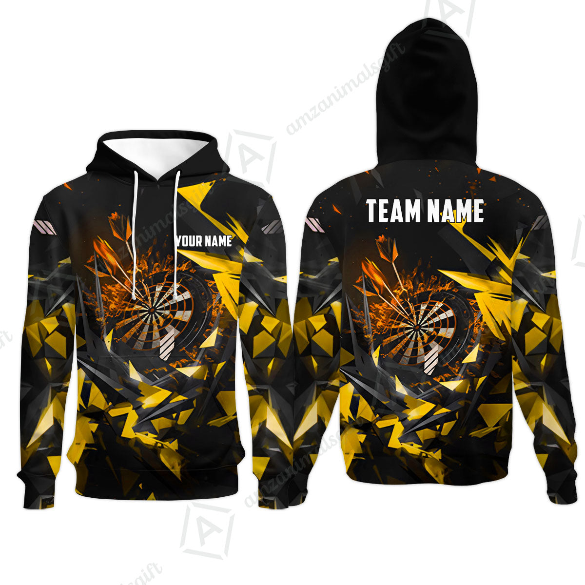 Custom Darts Team Jersey, Personalized Fury Dart Jersey Shirt For Players With Name & Team Name