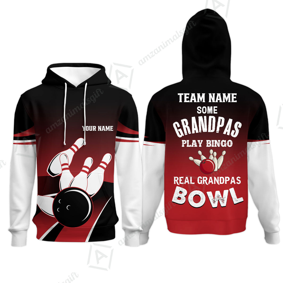 Bowling Men Polo Shirt - Some Grandpas Play Bingo Bowling Polo Shirt - Gift For Friend, Family, Bowling Lovers, Grandpa