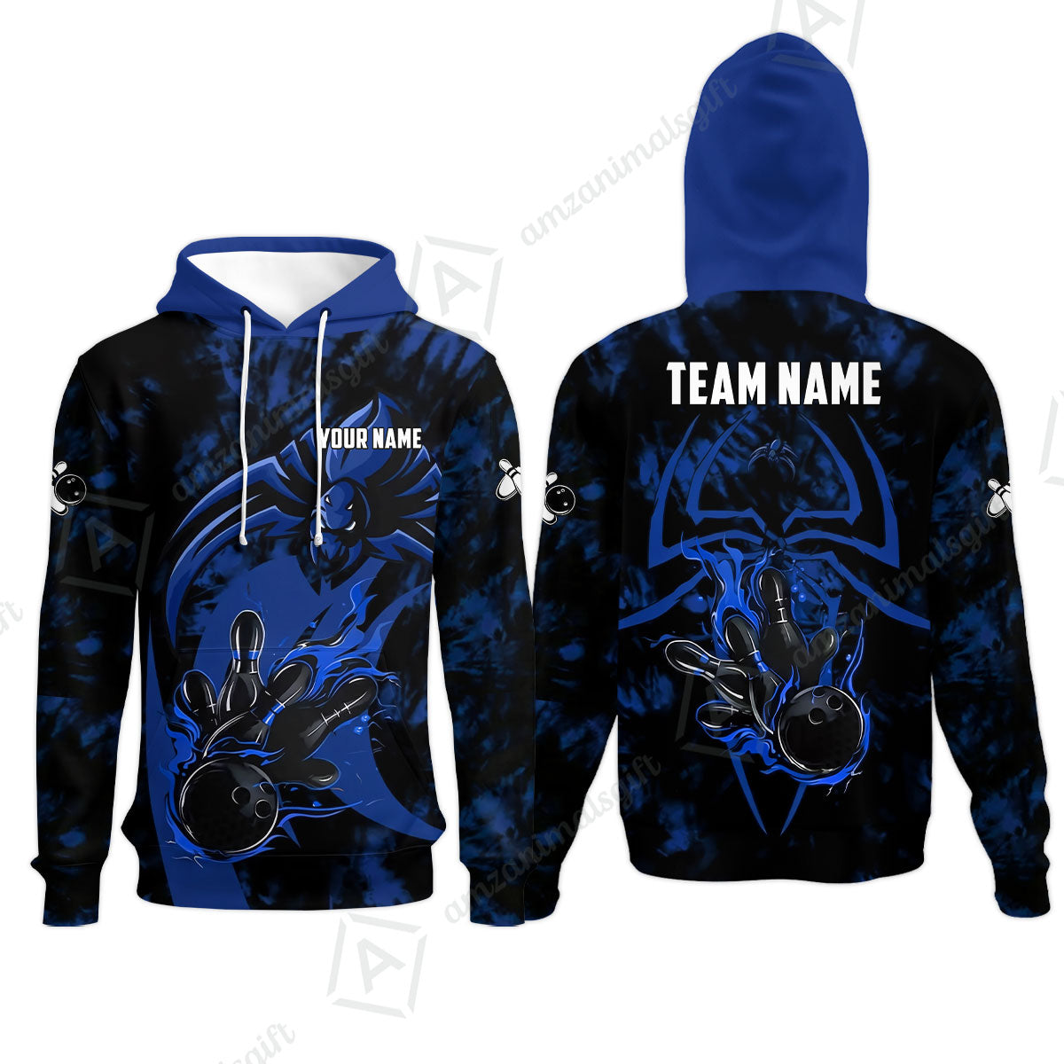 Custom Bowling Jersey Polo Shirt, Neon Venom Spider Monster, Custom Bowling Jersey Team Shirt For Players With Name and Team Name
