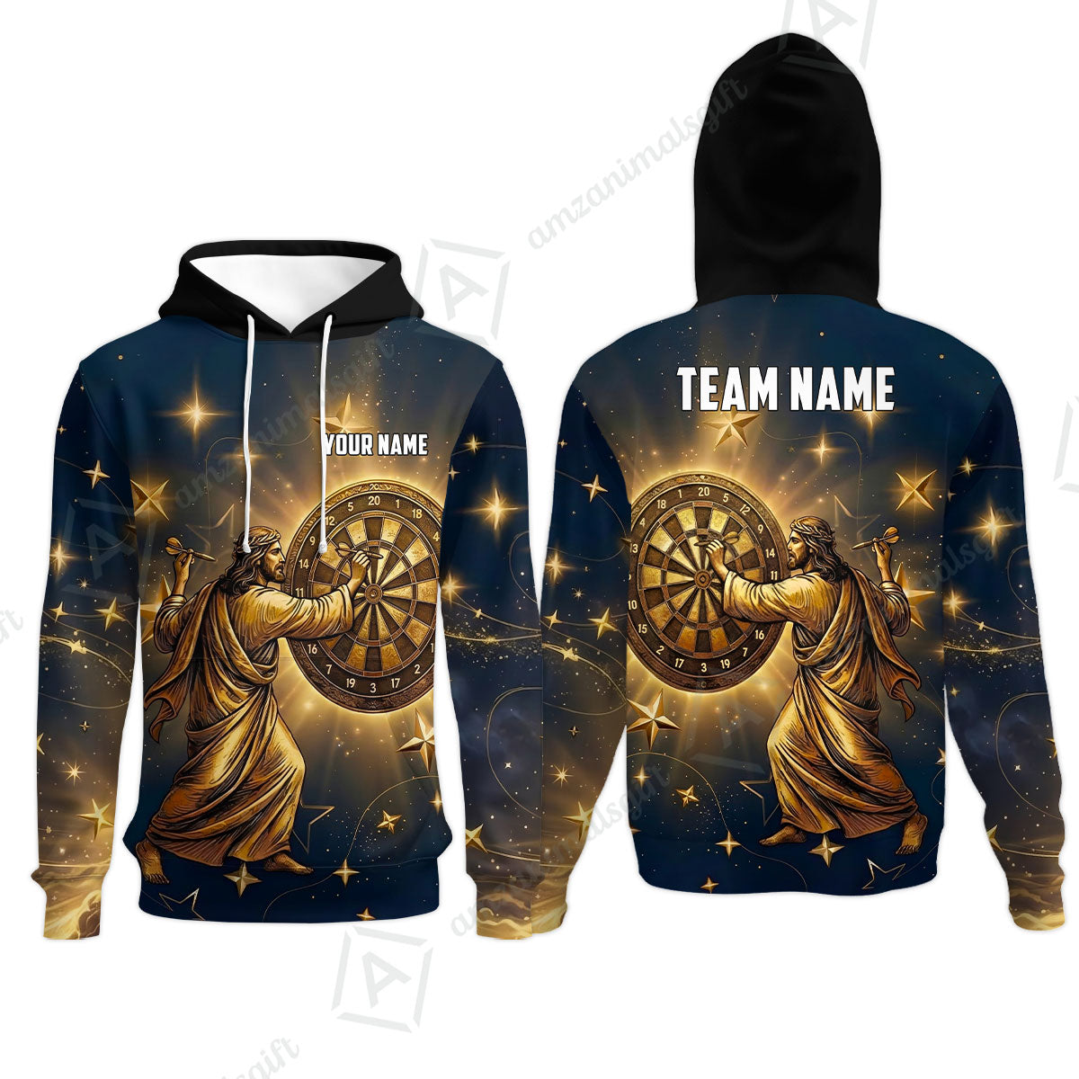 Custom Darts Team Jersey, Personalized God Darts Polo Shirt For Players With Name & Team Name