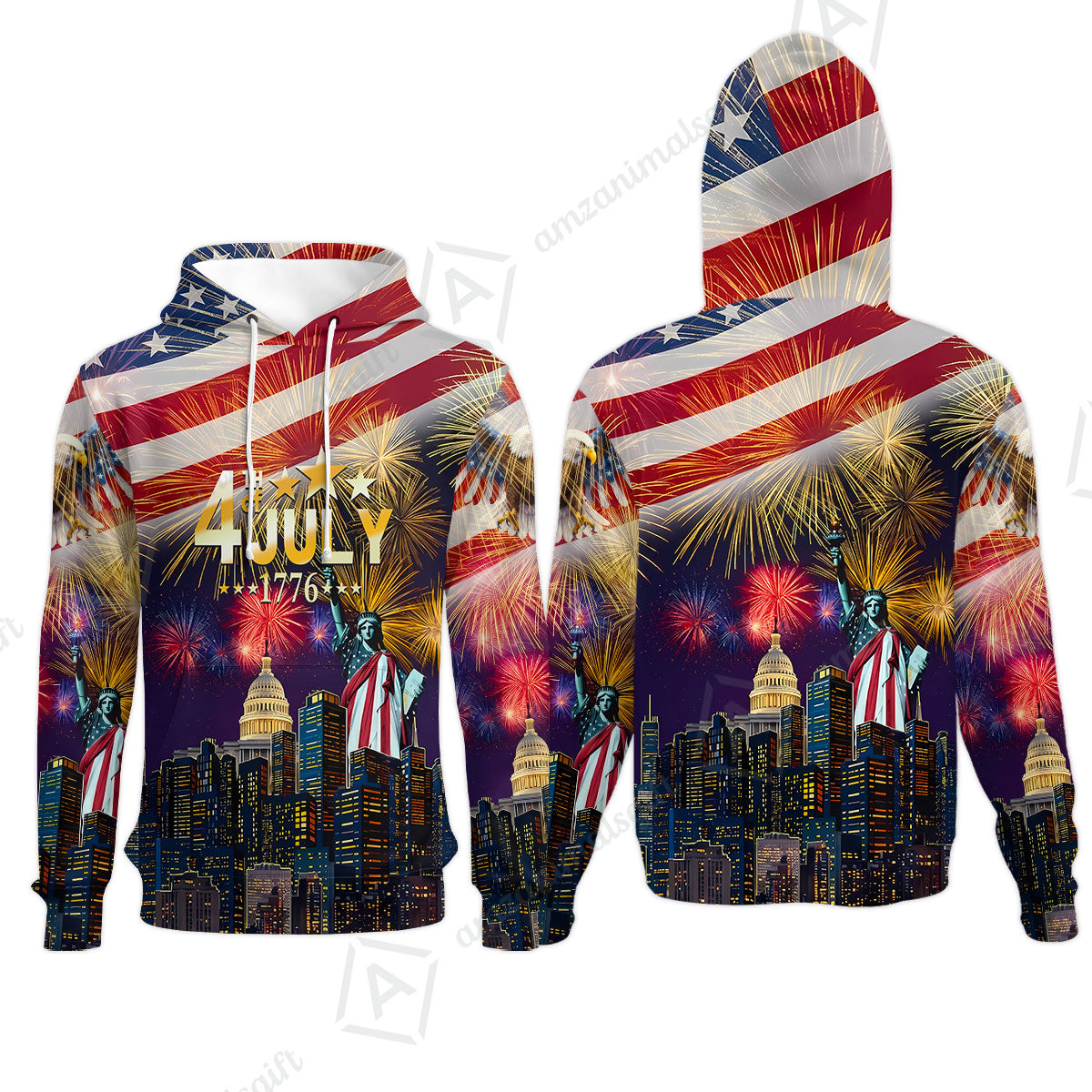 Custom Bowling Jersey Polo Shirt, Independence Day Celebration 1776 Bowling, Custom Bowling Jersey Team Shirt For Players With Name and Team Name