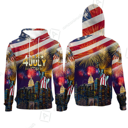 Custom Bowling Jersey Polo Shirt, Independence Day Celebration 1776 Bowling, Custom Bowling Jersey Team Shirt For Players With Name and Team Name