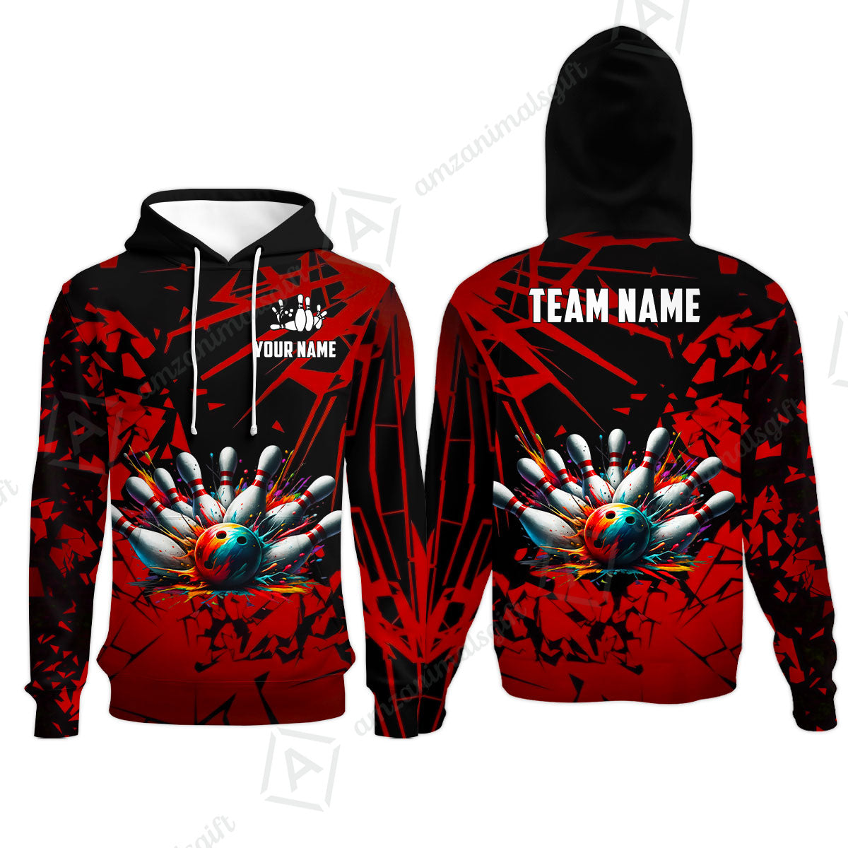 Custom Bowling Jersey Polo Shirt, Strike Explosion Bowling, Custom Bowling Jersey Team Shirt For Players With Name & Team Name