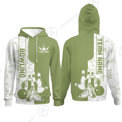 Custom Bowling Team Jersey Bowling Shoes Polo Shirts, Bowling Team Uniforms, Personalized Name And Team Name