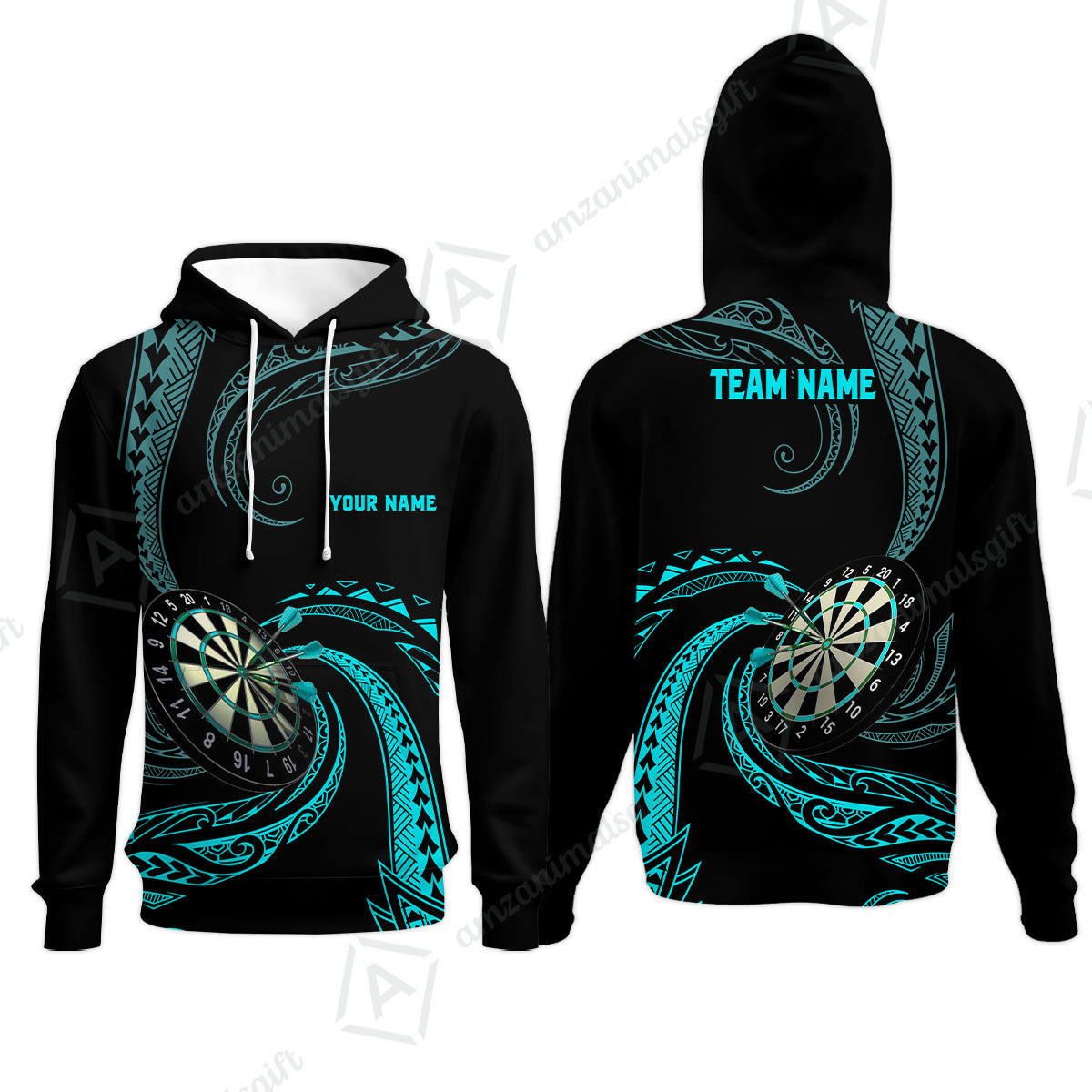 Custom Roll Tribal Darts Team Men Polo Shirts, Darts uniforms Roll Tribal Darts Personalized Name And Team Name