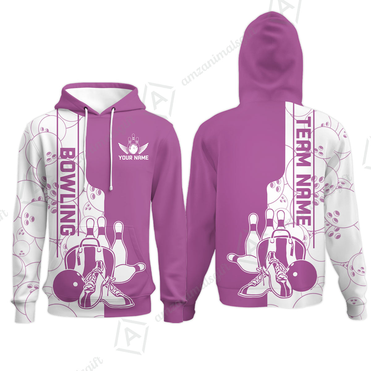 Custom Bowling Team Jersey Bowling Shoes Polo Shirts, Bowling Team Uniforms, Personalized Name And Team Name