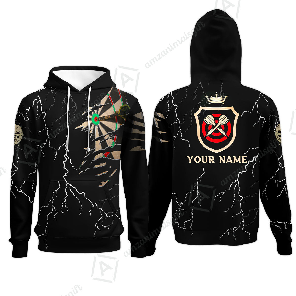 Darts Custom Name Men Polo Shirt, Darts Target Personalized Men Polo Shirt Gift For Darts Lovers, Friend, Team, Darts Player