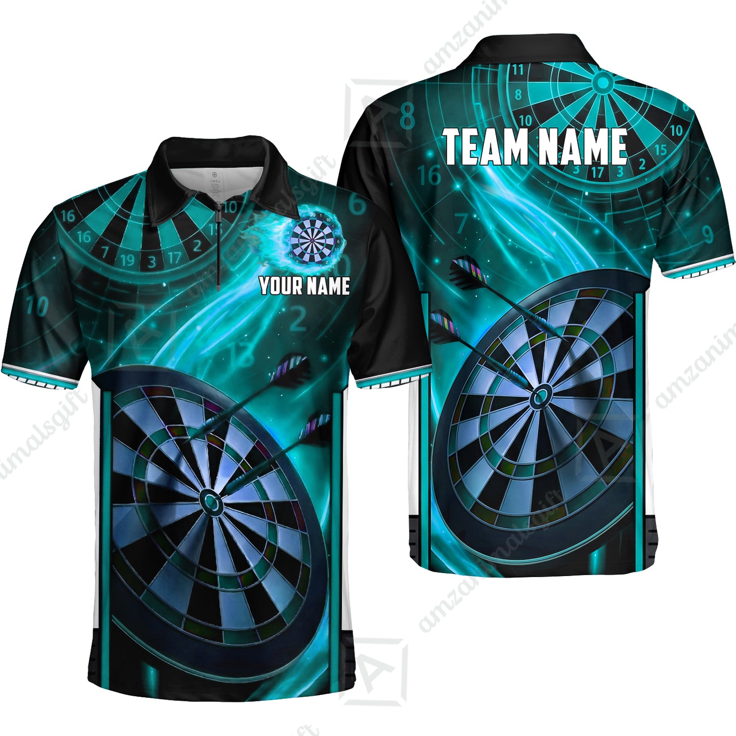 Custom Darts Team Jersey, Personalized Galaxy Darts Team Shirt For Players With Name & Team Name