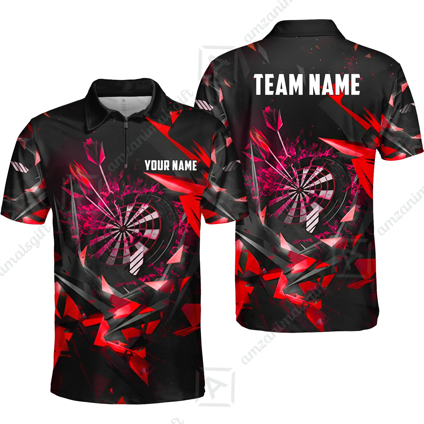 Custom Darts Team Jersey, Personalized Fury Dart Jersey Shirt For Players With Name & Team Name