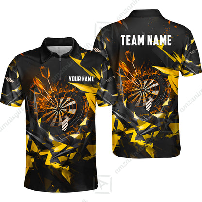 Custom Darts Team Jersey, Personalized Fury Dart Jersey Shirt For Players With Name & Team Name