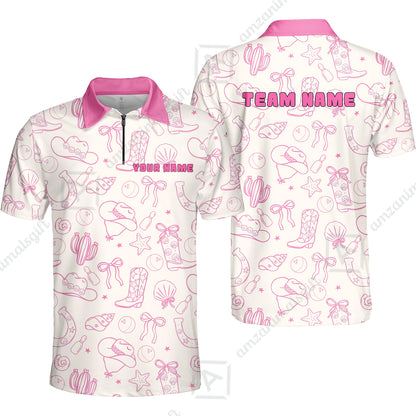 Custom Bowling Jersey Polo Shirt, Sweet Storm, Custom Bowling Jersey Team Shirt For Players With Name and Team Name