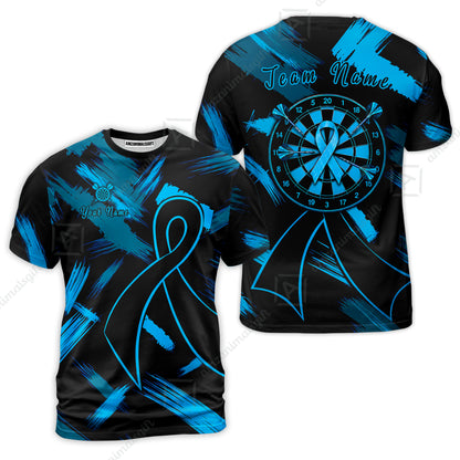 Custom Darts Jersey Polo Shirt, Ribbons Dart, Custom Dart Jersey Team Shirt For Players With Name & Team Name