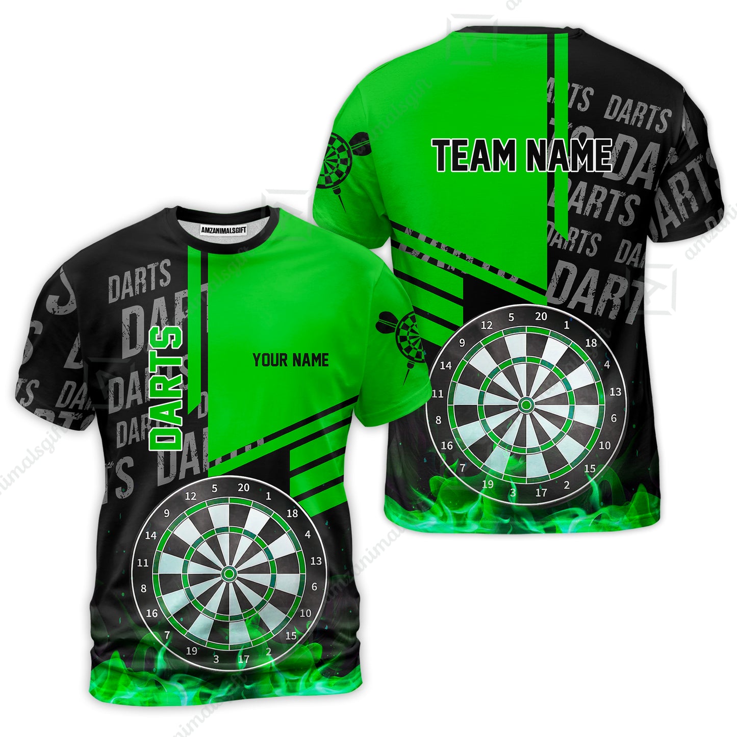 Custom Fire Darts Men Polo Team Shirts, Custom Darts League Team Jersey Polo , Custom Darts Team Jerseys Uniform