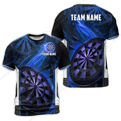 Custom Darts Team Jersey, Personalized Galaxy Darts Team Shirt For Players With Name & Team Name