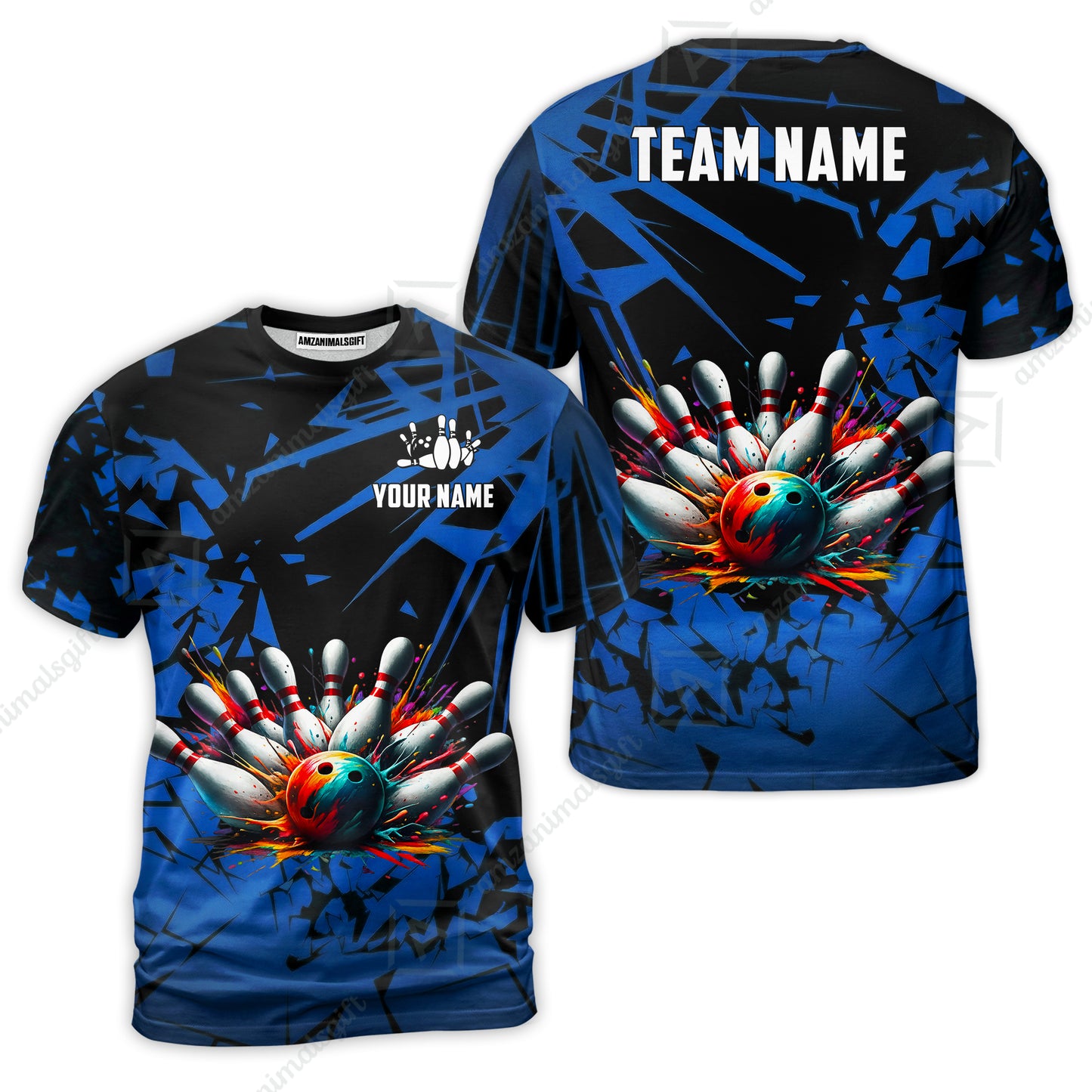 Custom Bowling Jersey Polo Shirt, Strike Explosion Bowling, Custom Bowling Jersey Team Shirt For Players With Name & Team Name