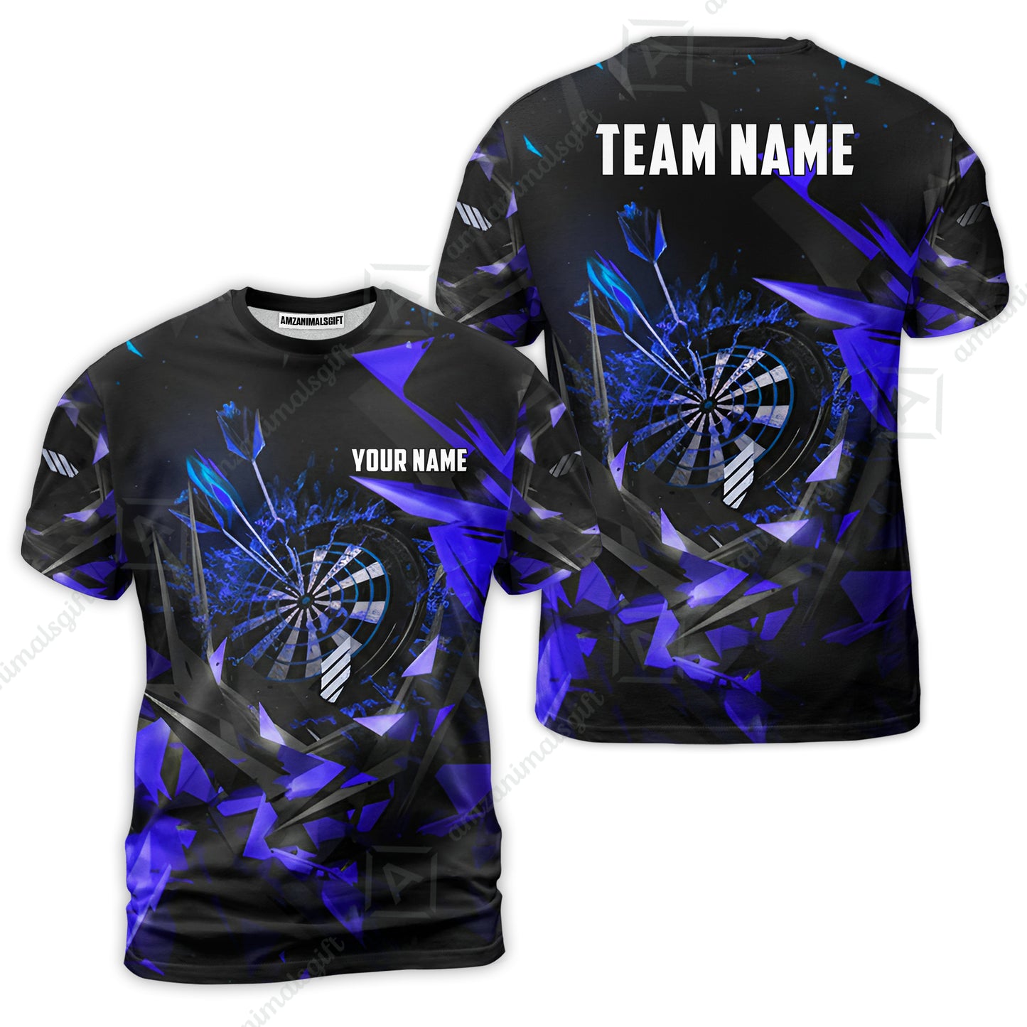 Custom Darts Team Jersey, Personalized Fury Dart Jersey Shirt For Players With Name & Team Name